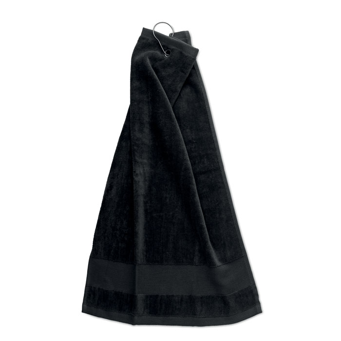 Serviette de golf en coton avec crochet - Orlu