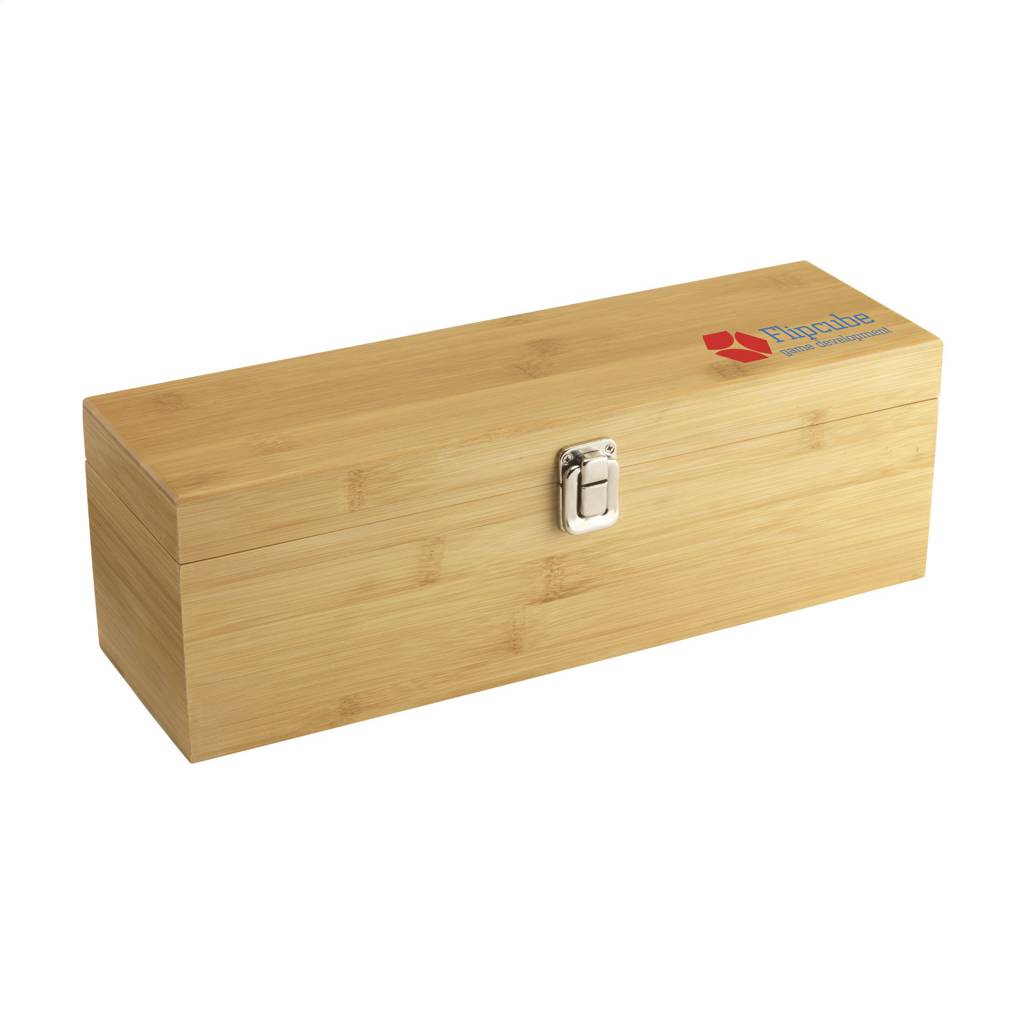 Coffret cadeau personnalisé avec bouteille de vin - Vigogne