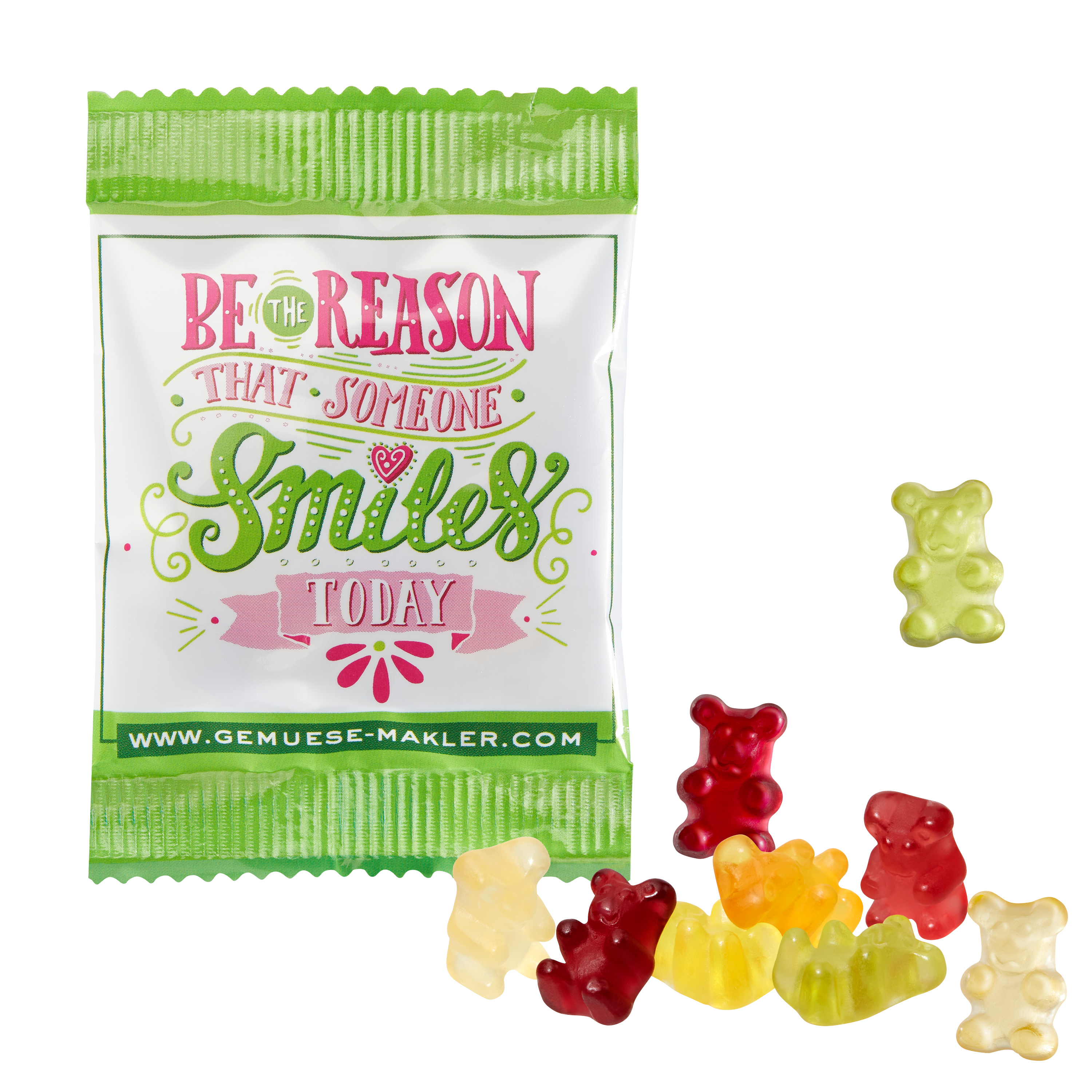 Oursons Fruités Vegans - Dambenoît-lès-Colombe imprimé avec logo