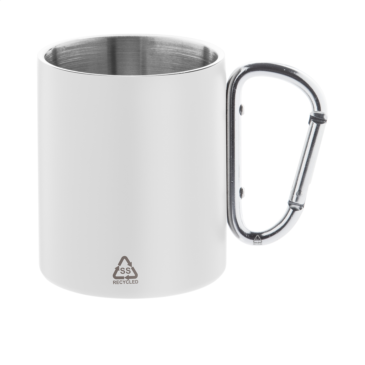 Recycled ThermoBecher mit Karabiner - Ronneburg