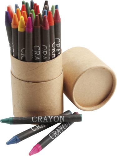Tube de 30 crayons gras. - Zaprinta Belgique