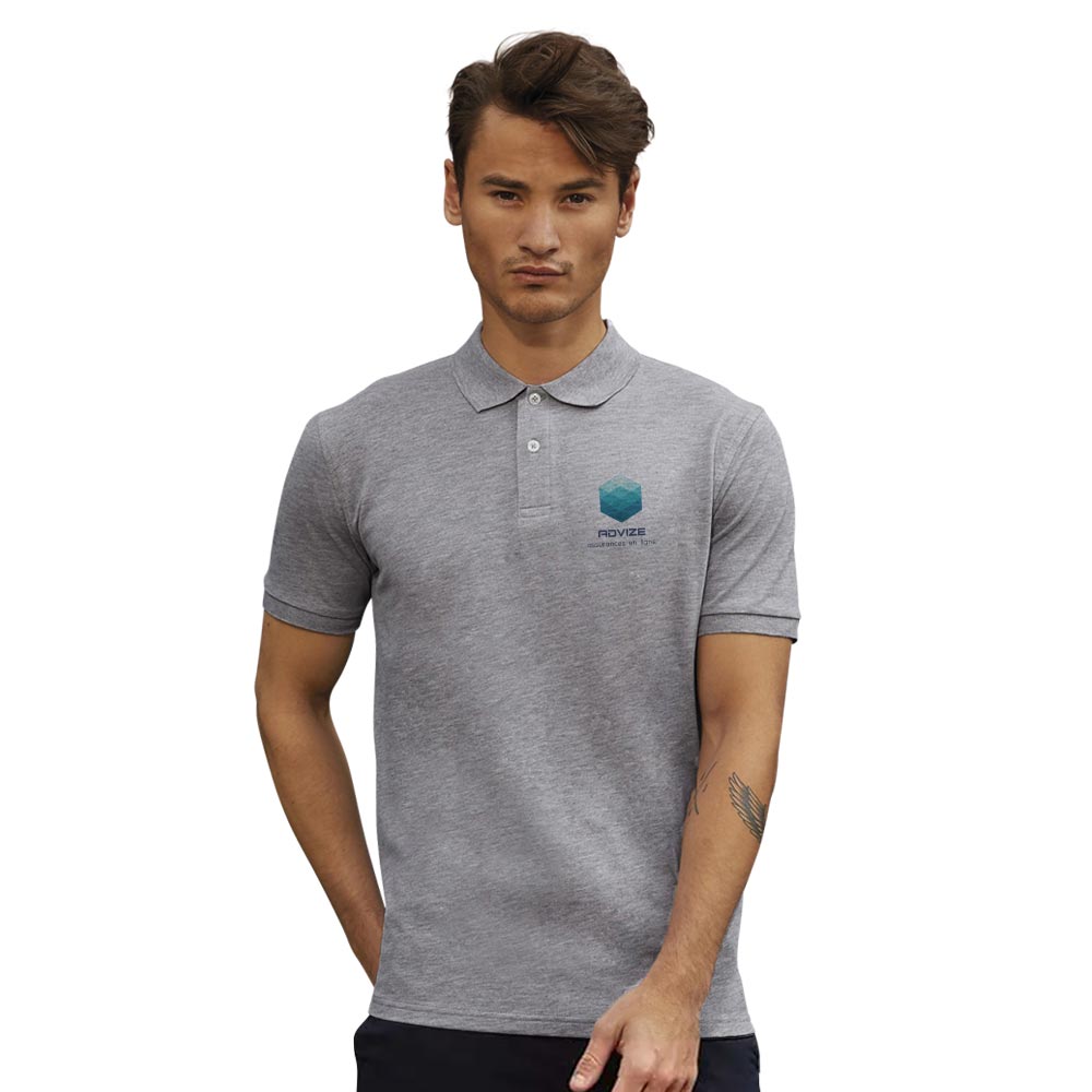 Polo pour homme en coton bio à manches courtes 170 g/m² - Gabriel