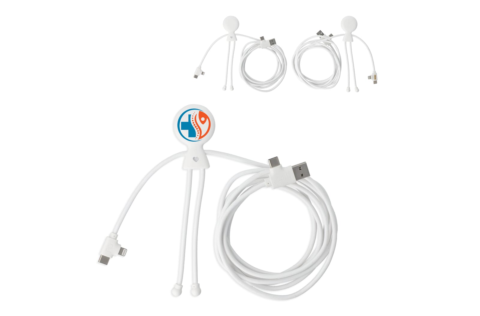 Câble de Charge Multi Mr. Éco Long 60W PD 2 Mètres - Bords