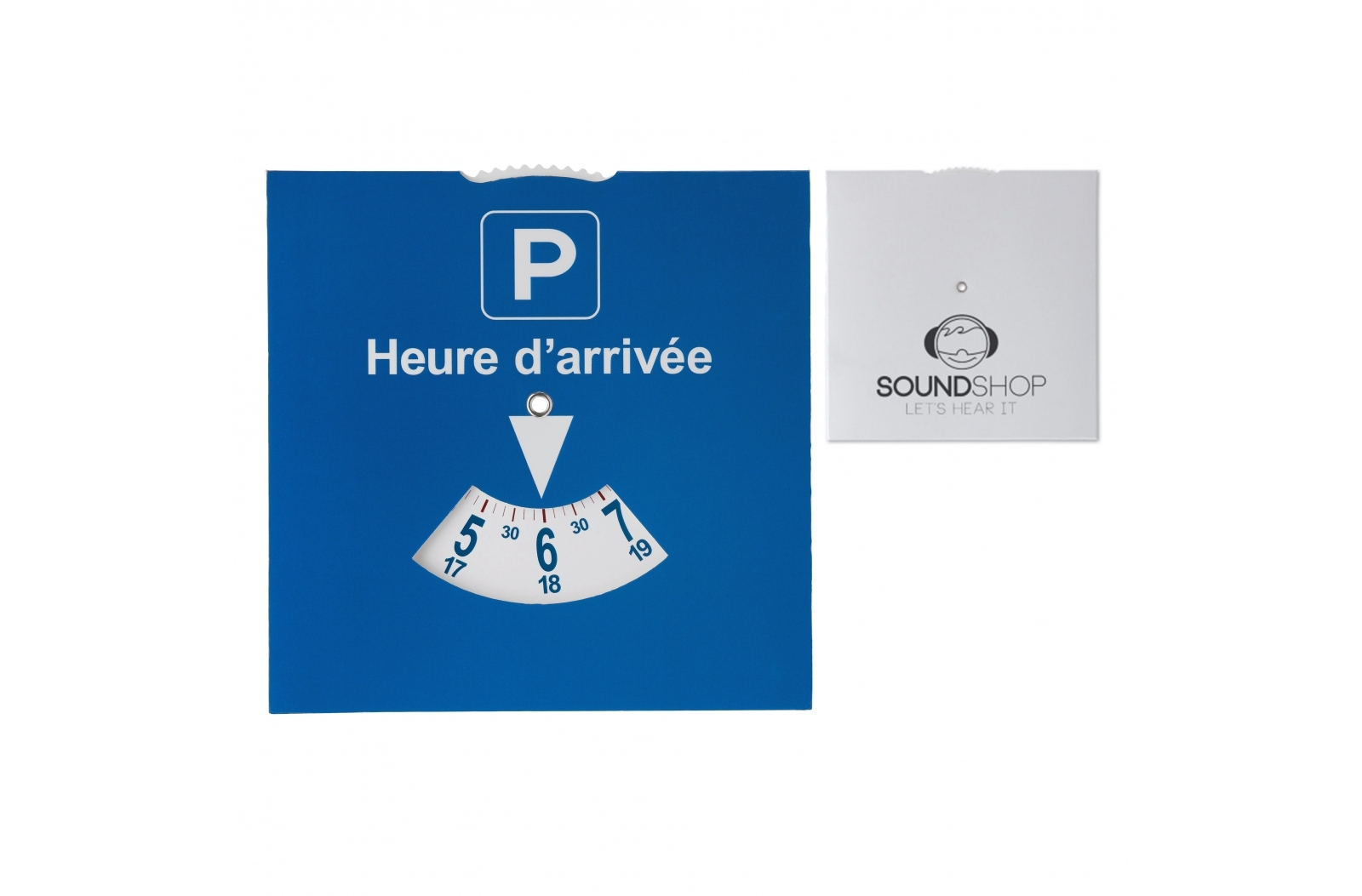 Disque de stationnement personnalisé, Commandez vos disques de parking  publicitaires avec votre logo dès maintenant