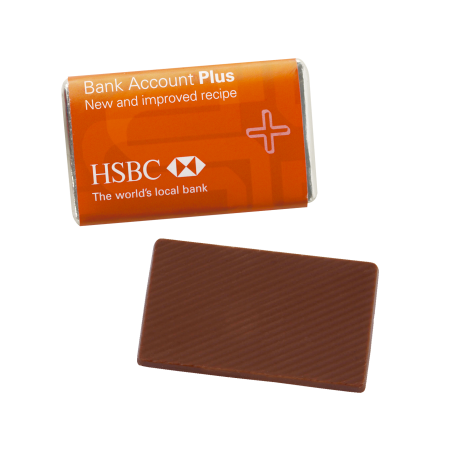 Belgische Chocolade met Gepersonaliseerde Wikkel - Lint