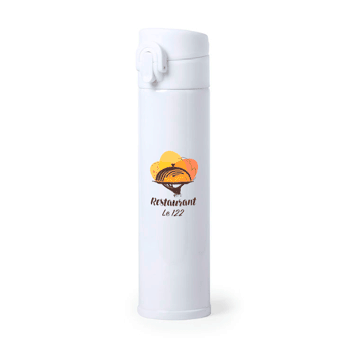 Thermos personnalisé inox 330 ml - spécial sublimation - Agen - Zaprinta Belgique