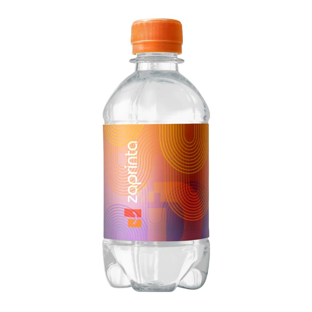 Personalisierte Wasserflasche mit Schraubverschluss, 330 ml