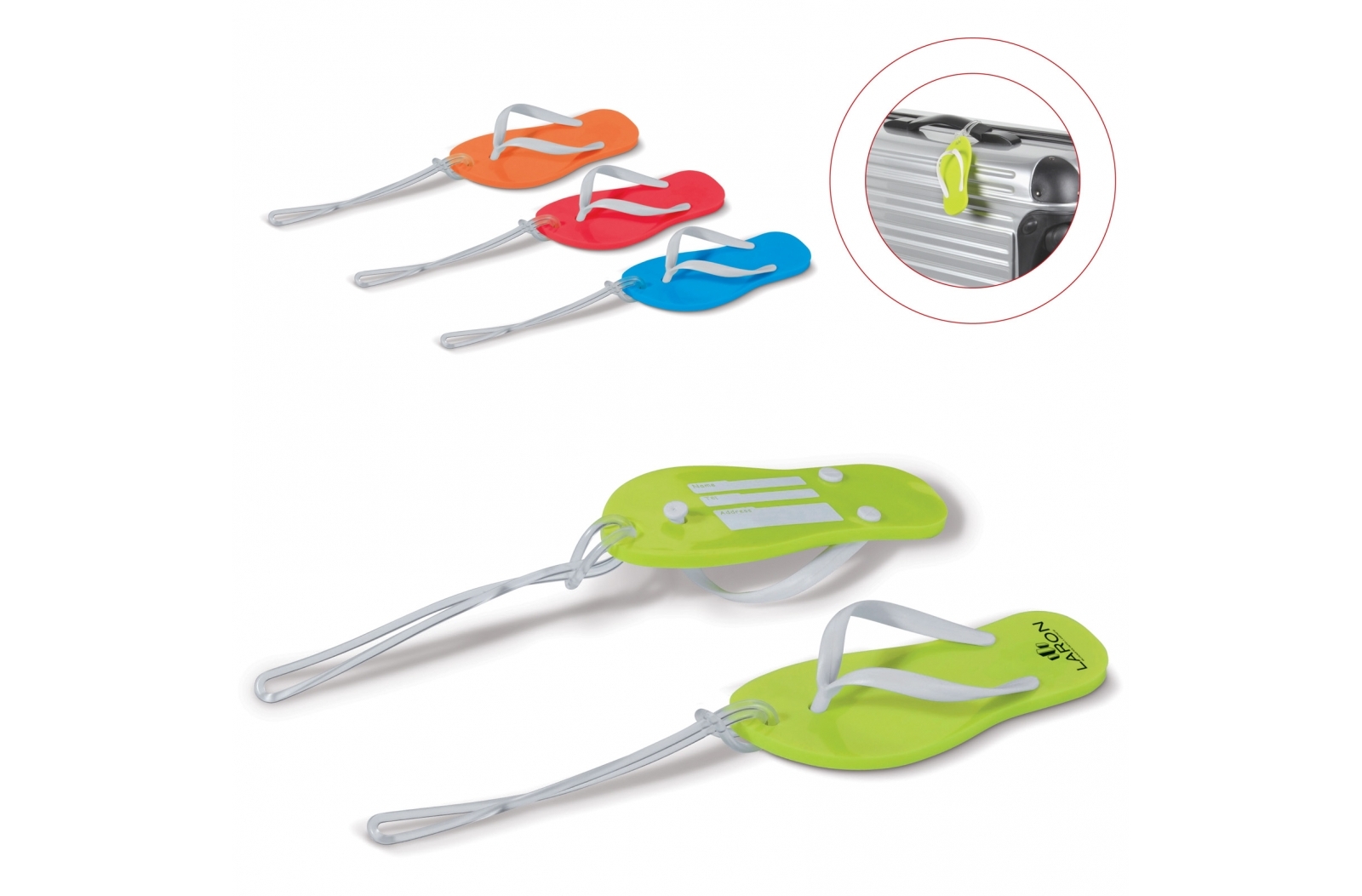 Kofferlabel Slipper - Hove