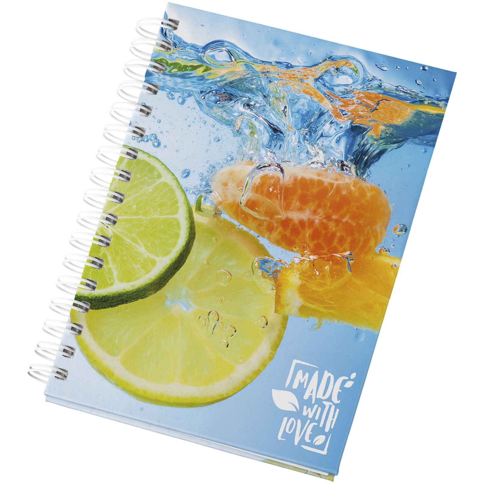 Draadgebonden Notitieboek Hard Kaft - Geel