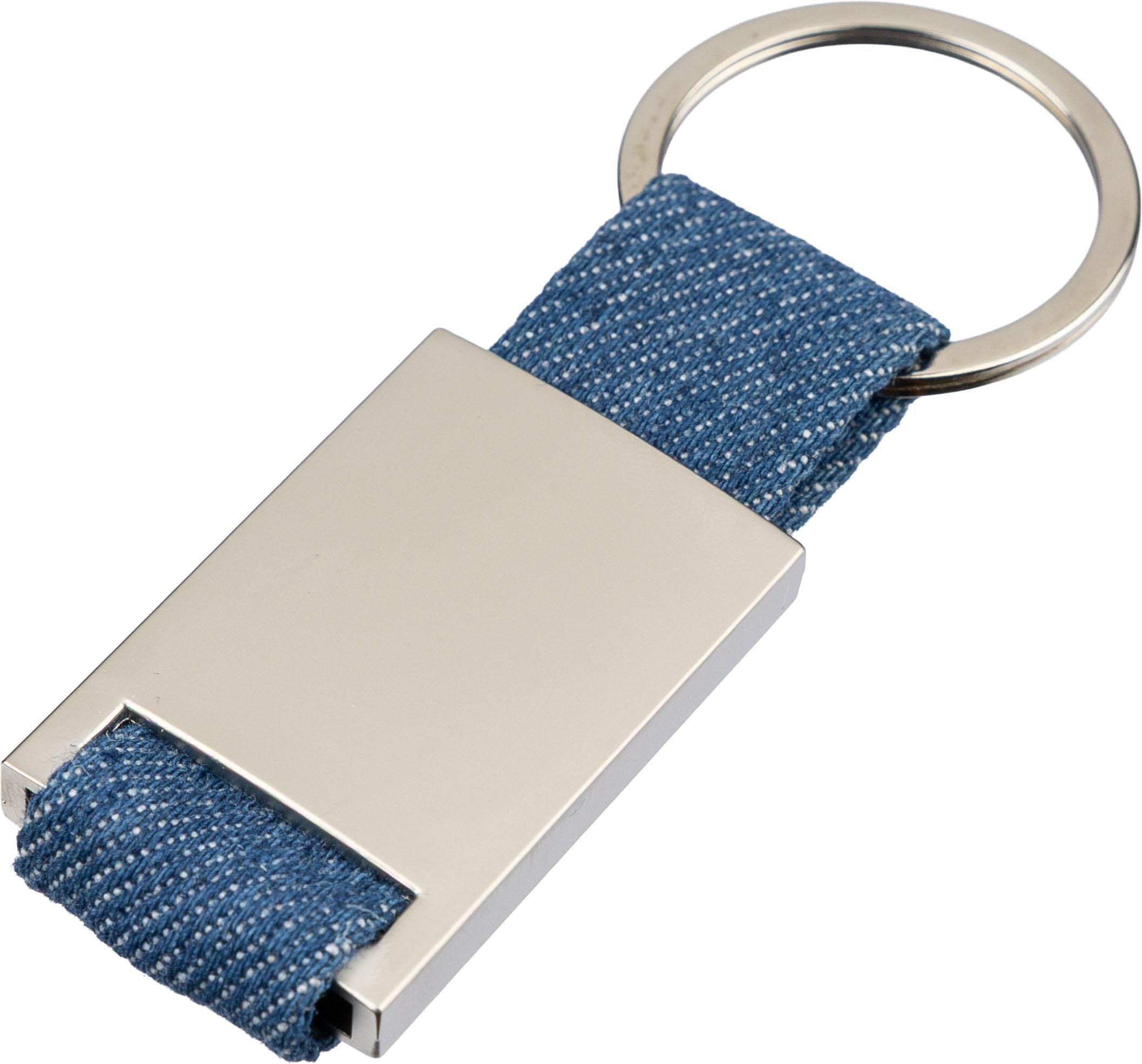 Porte-clés en denim Élégance - Wavrin