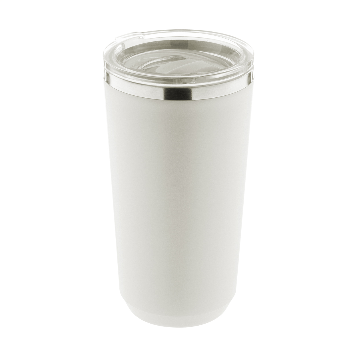 Gobelet isotherme Lungogo personnalisé en inox et PP, 500 ml