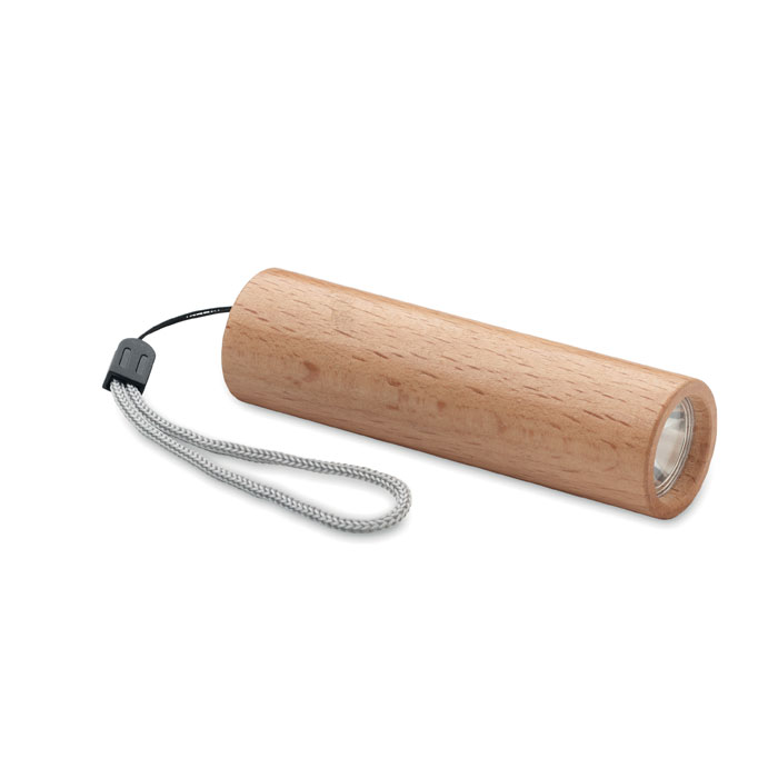 Torche rechargeable en bois de hêtre - Saint-Julien-en-Beauchêne