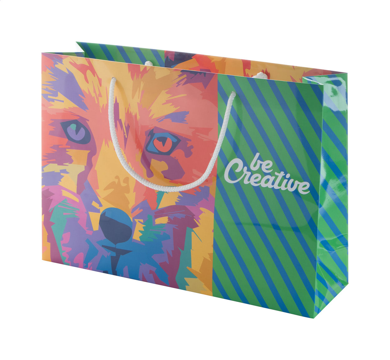 KreativShop H individuell gestaltete Papiertasche - Dornhan