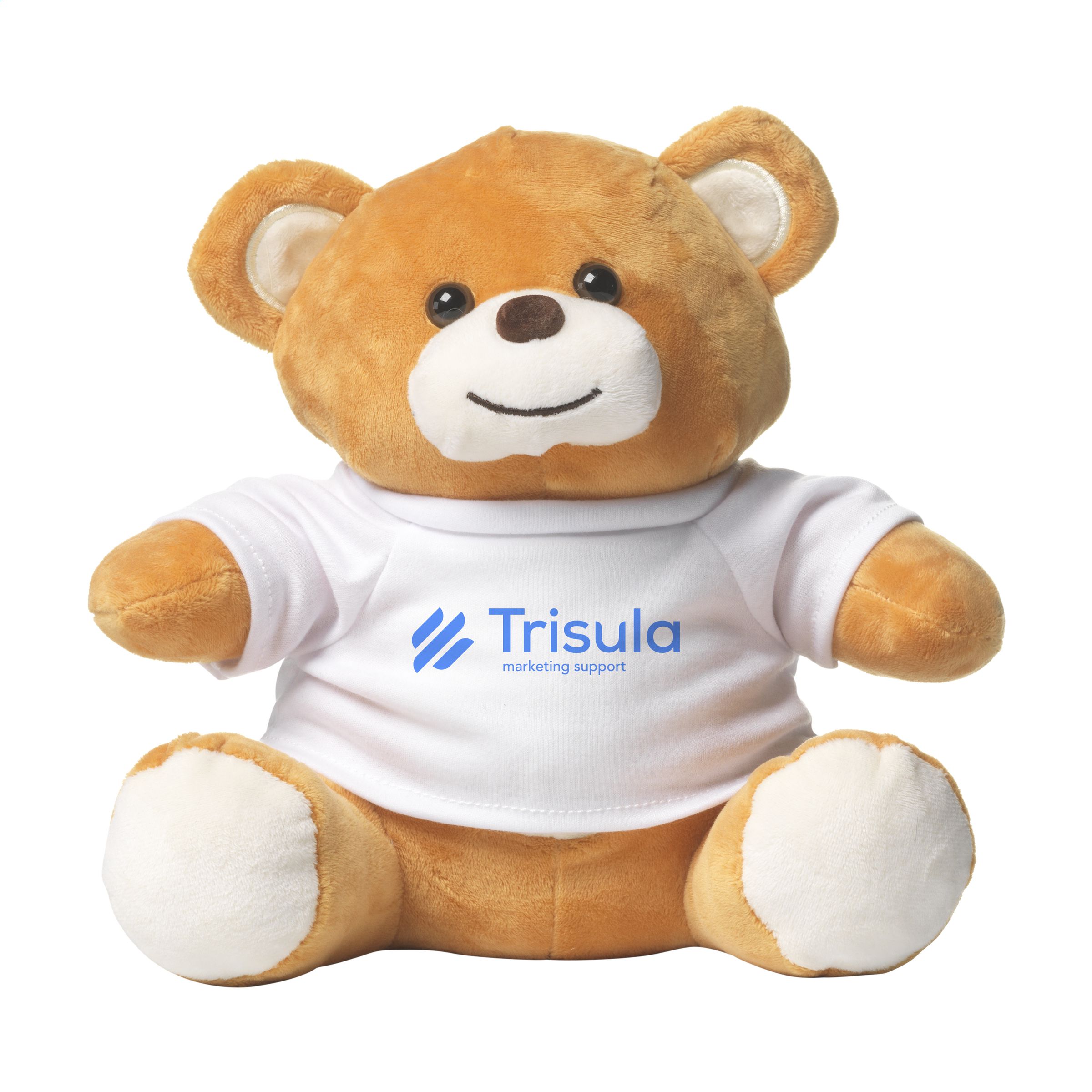 Weicher Kuschel-Teddybär mit weißem T-Shirt - Greifswald, Hansestadt