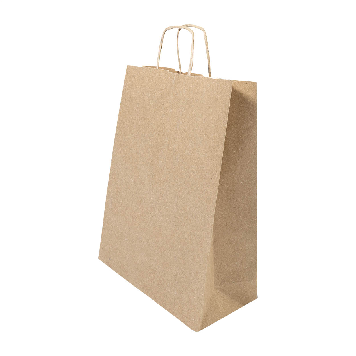 Papbag M mittlere Geschenktasche aus Kraftpapier mit Ihrem Logo bedrucken mit Logo