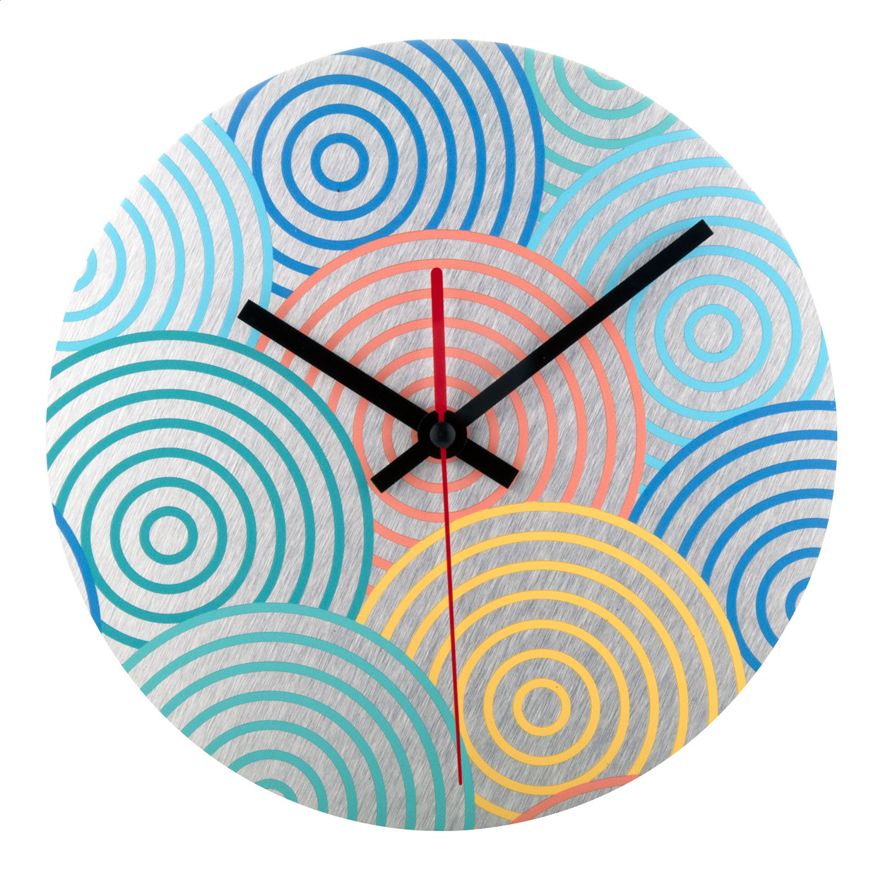 Ronde Aluminium Composiet Klok - Machelen