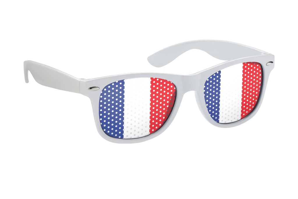 Lunettes de supporters aux couleurs de la France - Cocorico