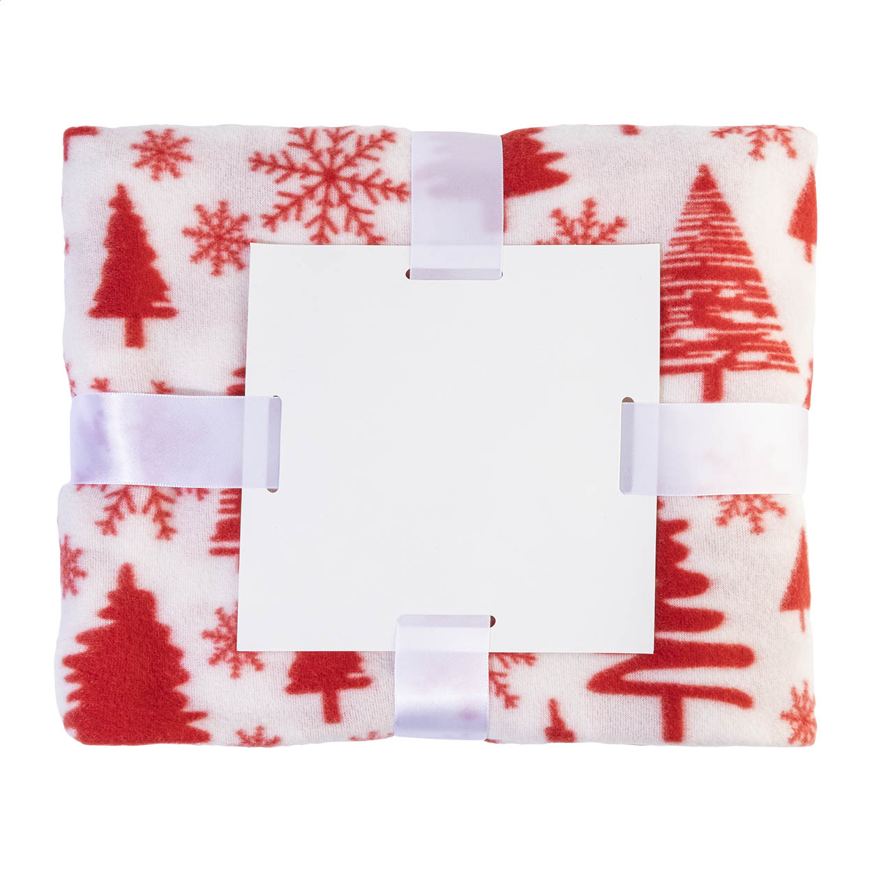 Couverture de Noël Kokkola personnalisée en polaire RPET 160 g/m²