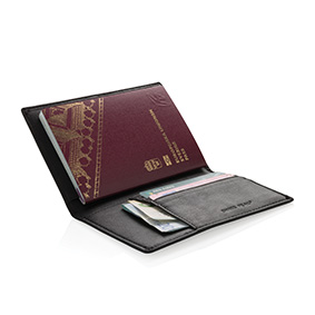 Porte-passeport premium en cuir PU avec protection anti-skimming - Clermont-Pouyguillès - Zaprinta Belgique