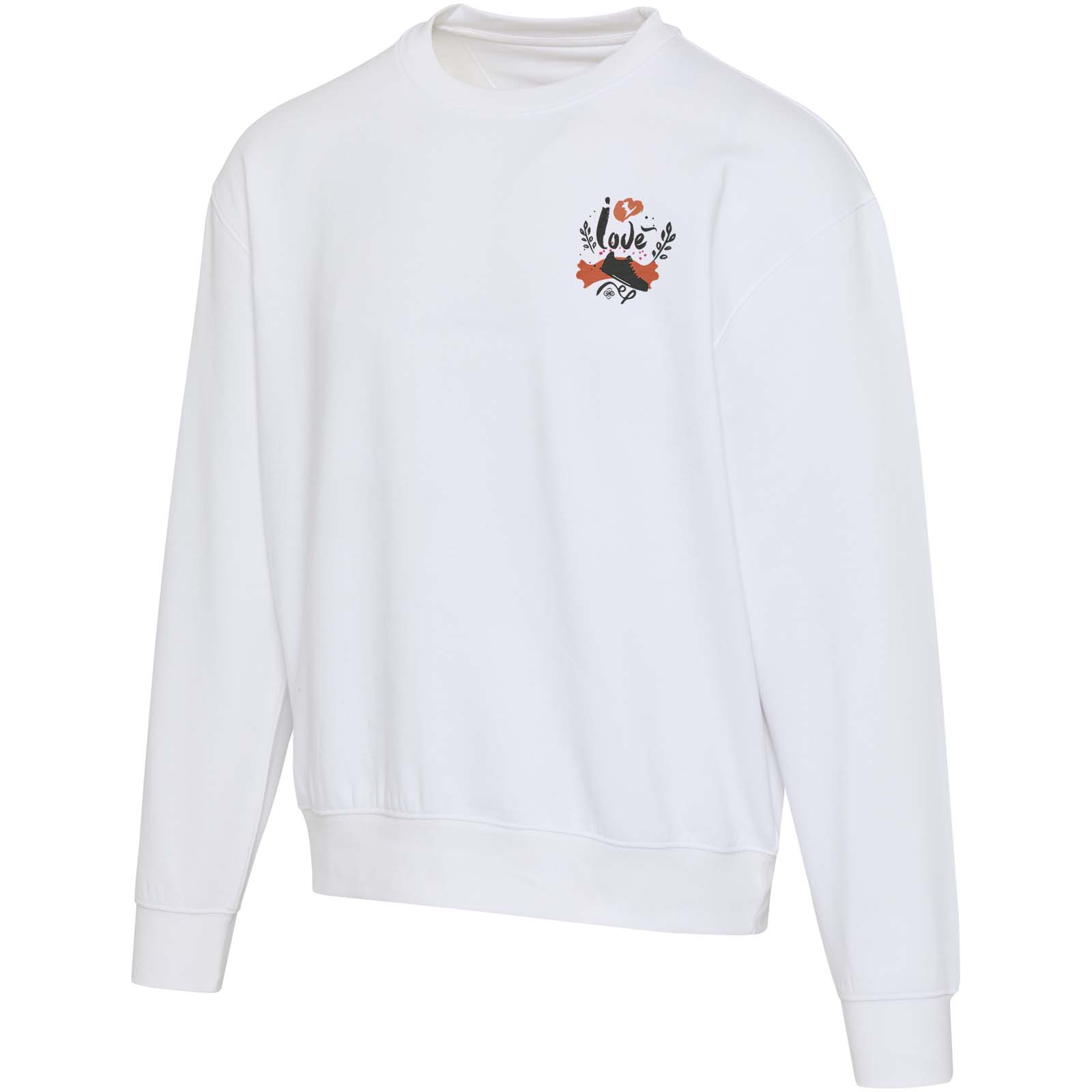 Boris 280 g/m2 Unisex OCS organischer oversized Rundhals-Pullover