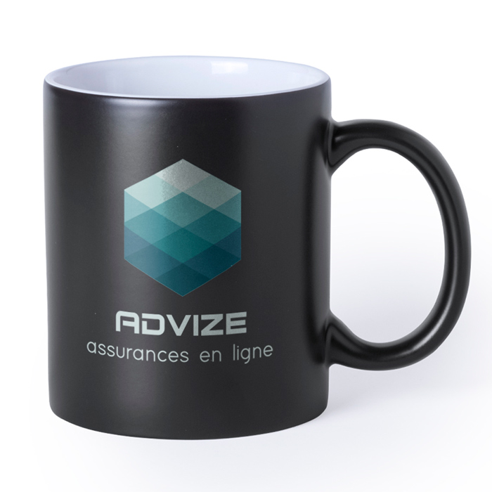 Sublimatie Mok Zwart-Wit - Nieuwerkerken