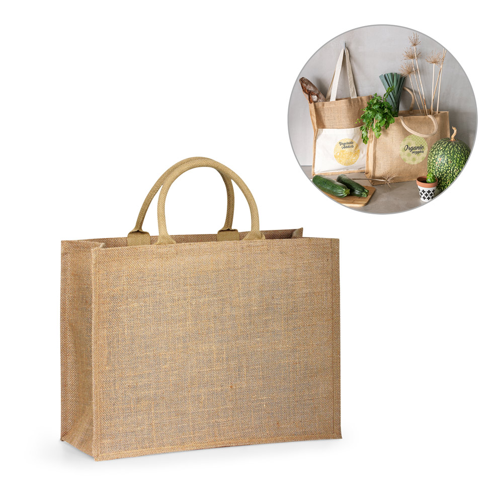 Sac de courses en jute