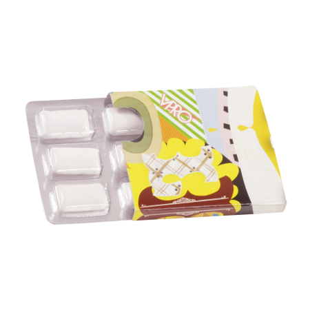 Chewing-gum Xylitol avec couverture personnalisée en couleur intégrale - La Bégude-de-Mazenc - Zaprinta Belgique