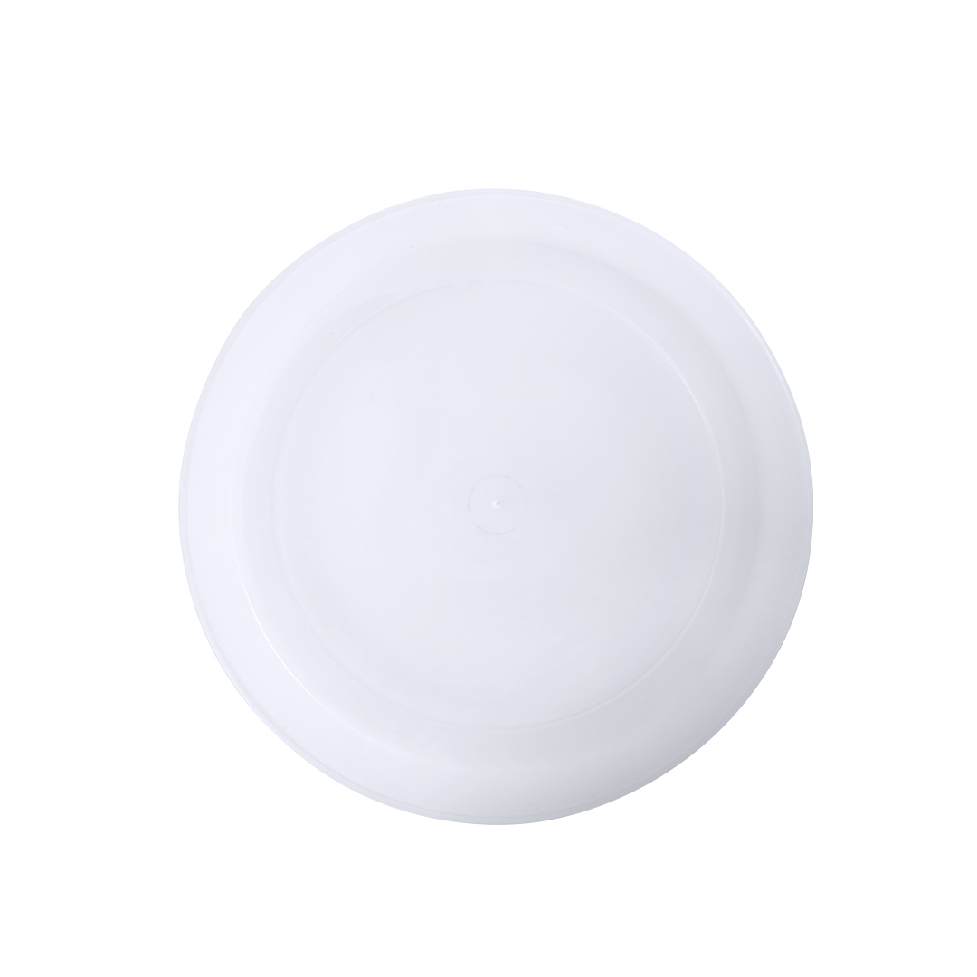 Translucent PP Round Plate - Drogenbos bedrukken met logo