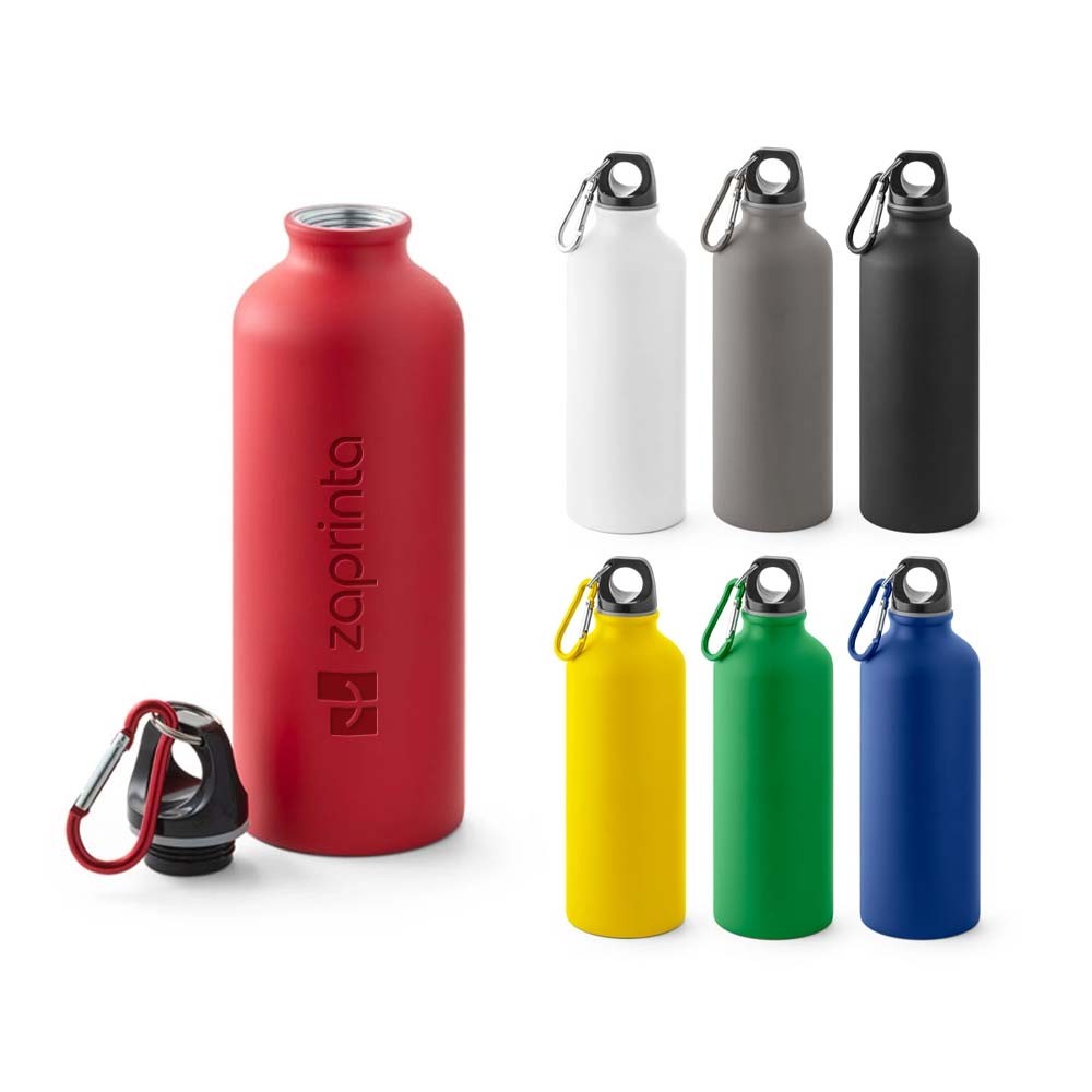Bouteille en aluminium finition mate