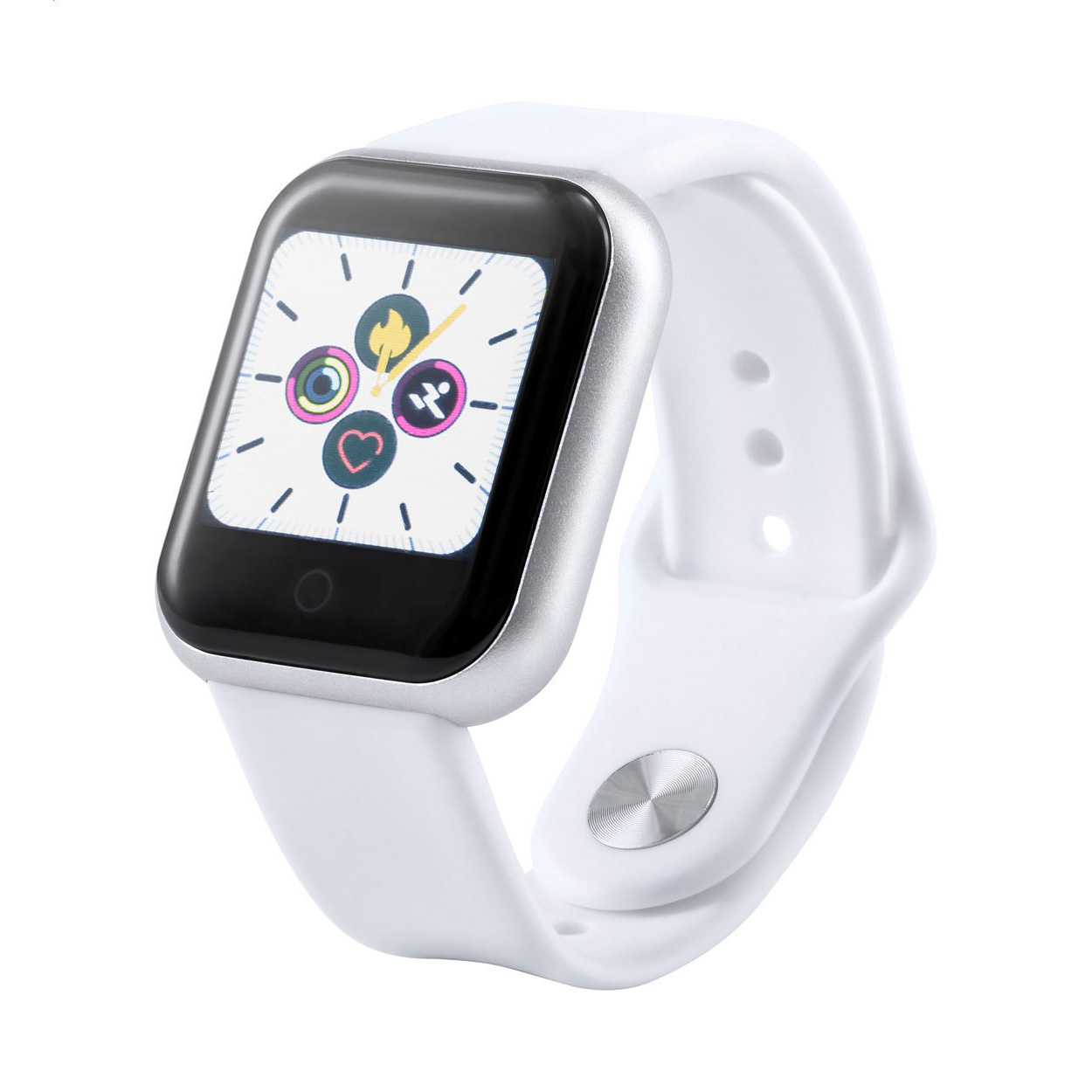 Wristo smartwatch met hartslag- en bloeddrukmeter, bedrukt met logo bedrukken met logo
