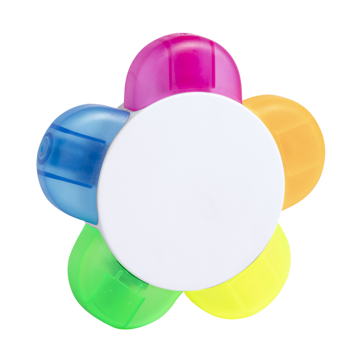 Pentax Textmarker in Blumenform mit 5 Farben und Ihrem Logo