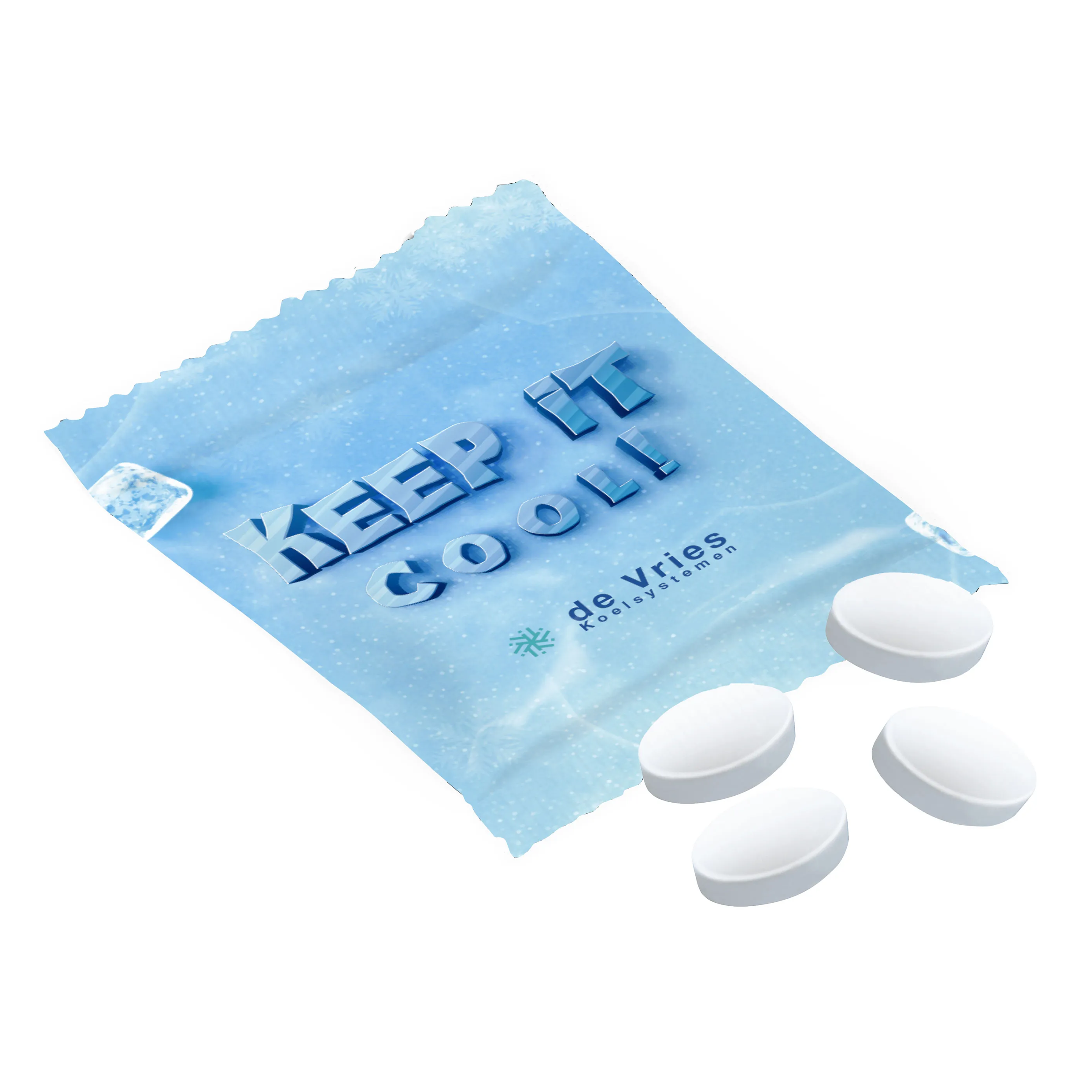 IJskoude Pastilles Papieren Zak - Lede