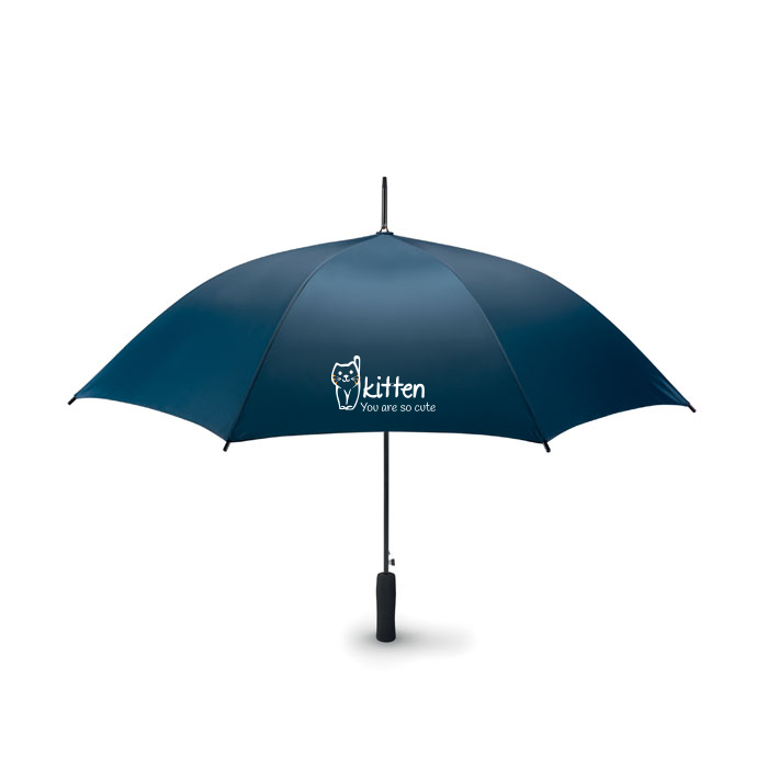 Parapluie personnalisé 116 cm avec poignée en mousse - Mahé - Zaprinta Belgique