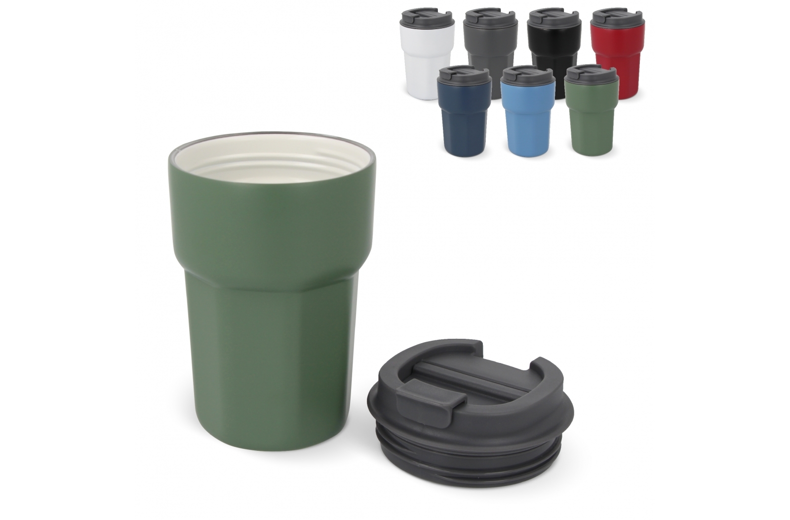T-Keramik Thermobecher mit Deckel Zambezi 350ml - Bad Reichenhall