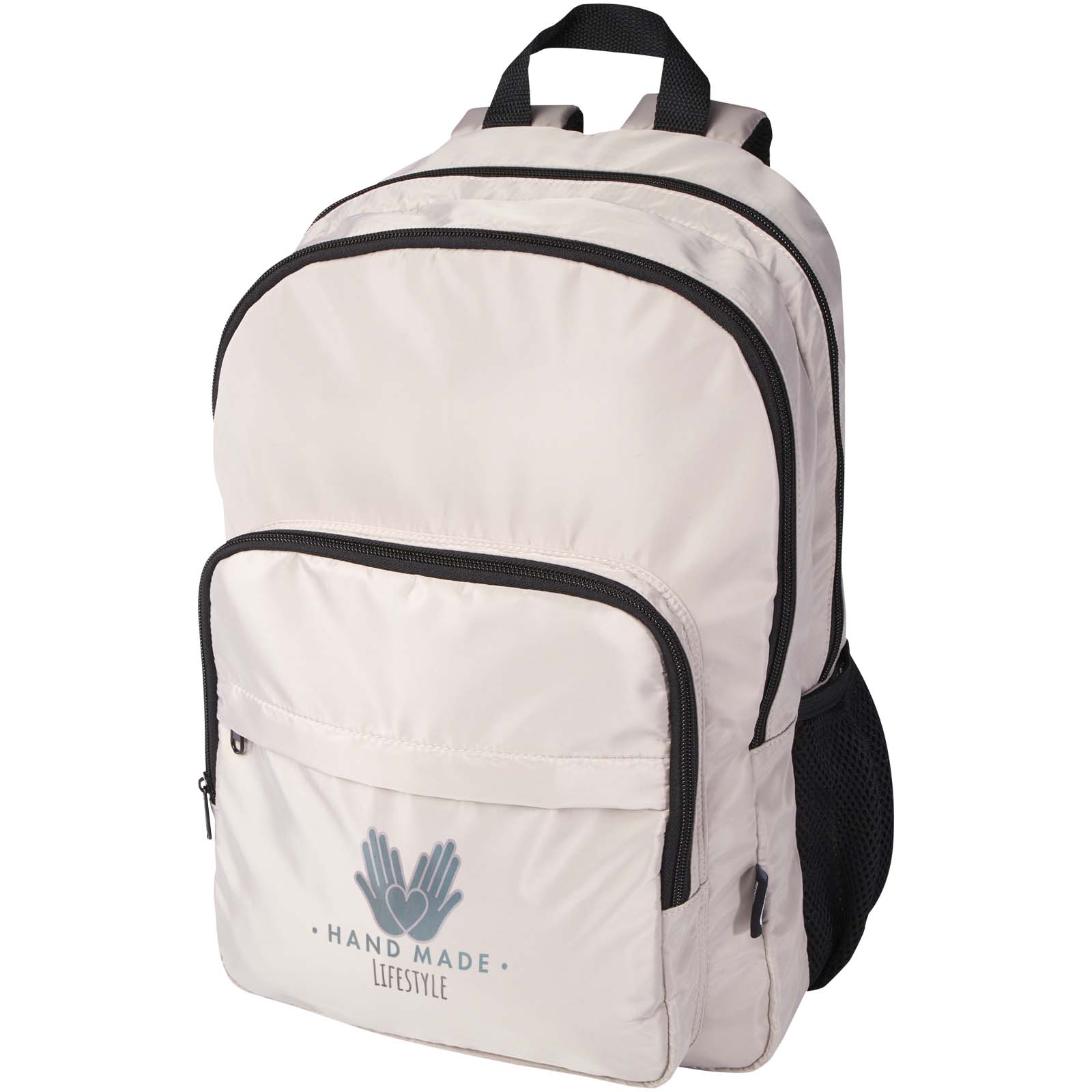 EcoTech 15” Gerecycleerde Laptop Rugzak 20L - Herstappe bedrukken met logo