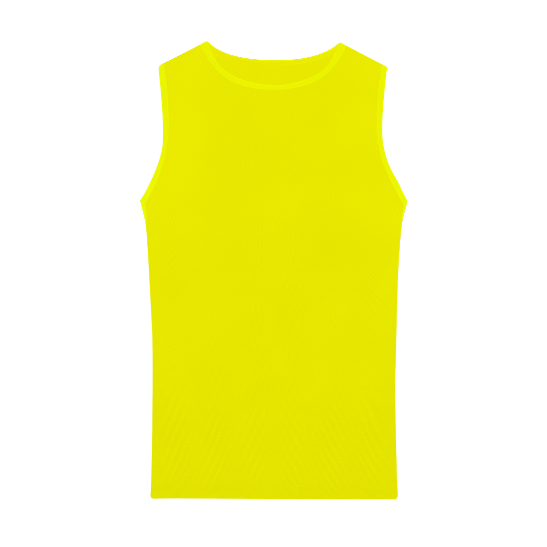 Jackson mouwloos T-shirt voor volwassenen met logo, technisch micro mesh bedrukken met logo