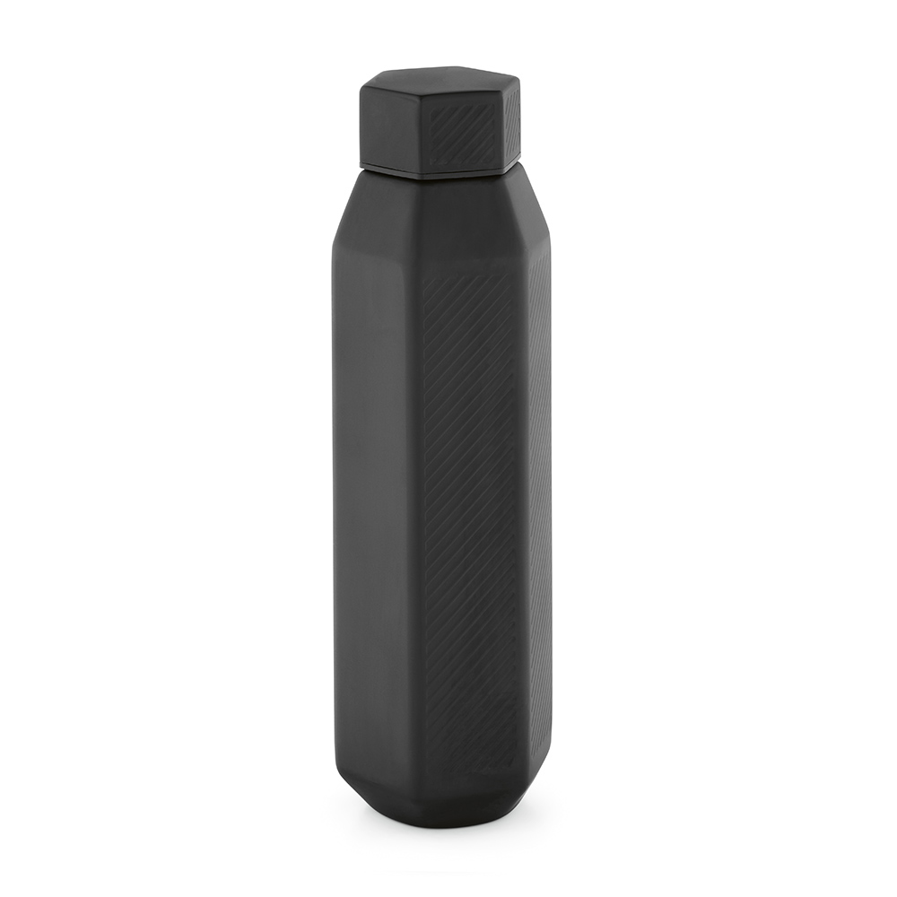 Hexagonale Isolierflasche aus recyceltem Edelstahl - Mainburg