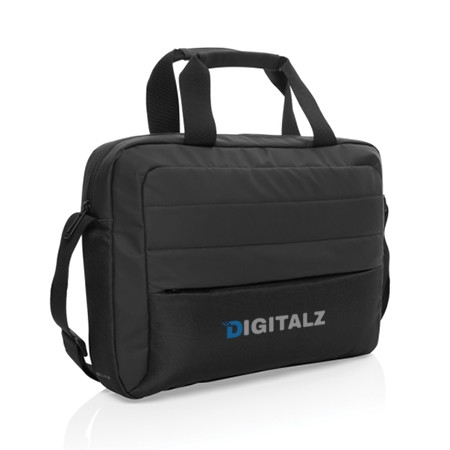 Sacoche pour ordinateur portable 15,6 pouces en RPET écoresponsable - Thueyts