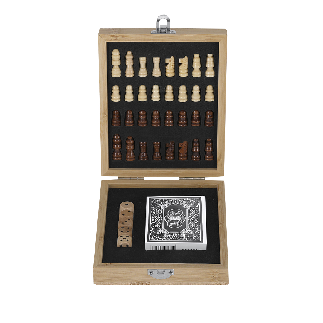 Bamboe Checkmate Elite Speelset - Idegem