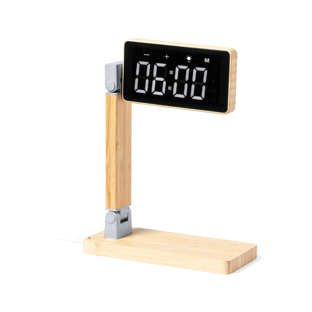 Bamboe Multifunctionele Wekker - Pittem