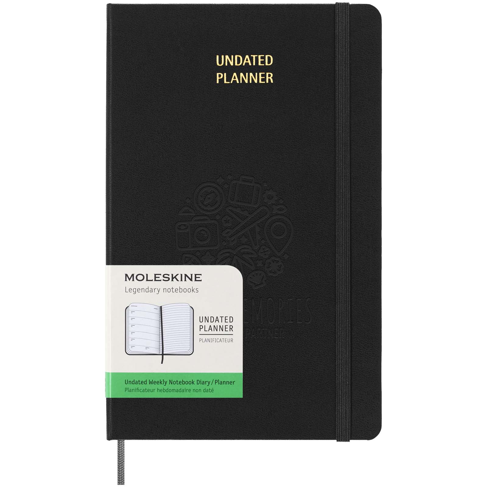 FlexiPlan Hard Cover Planner - Stekene bedrukken met logo