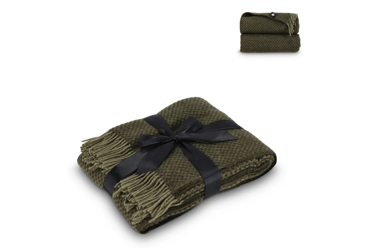 Sagaform Ulli dot 100% Nieuw-Zeelandse wollen deken