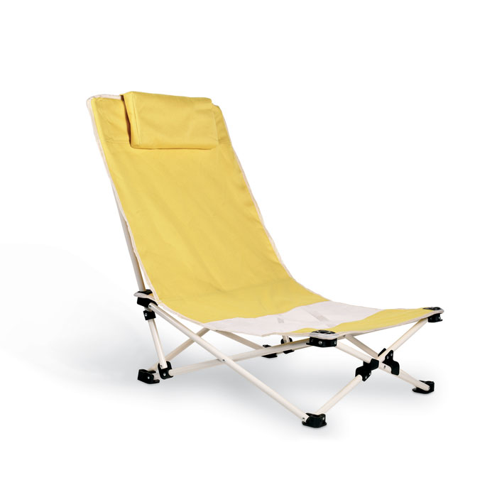 Chaise de plage personnalisée avec coussin - Sabbia - Zaprinta Belgique