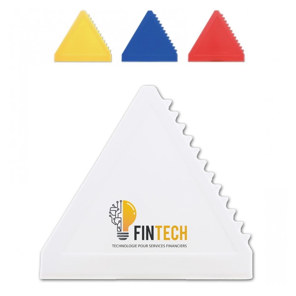 Grattoir à glace triangulaire