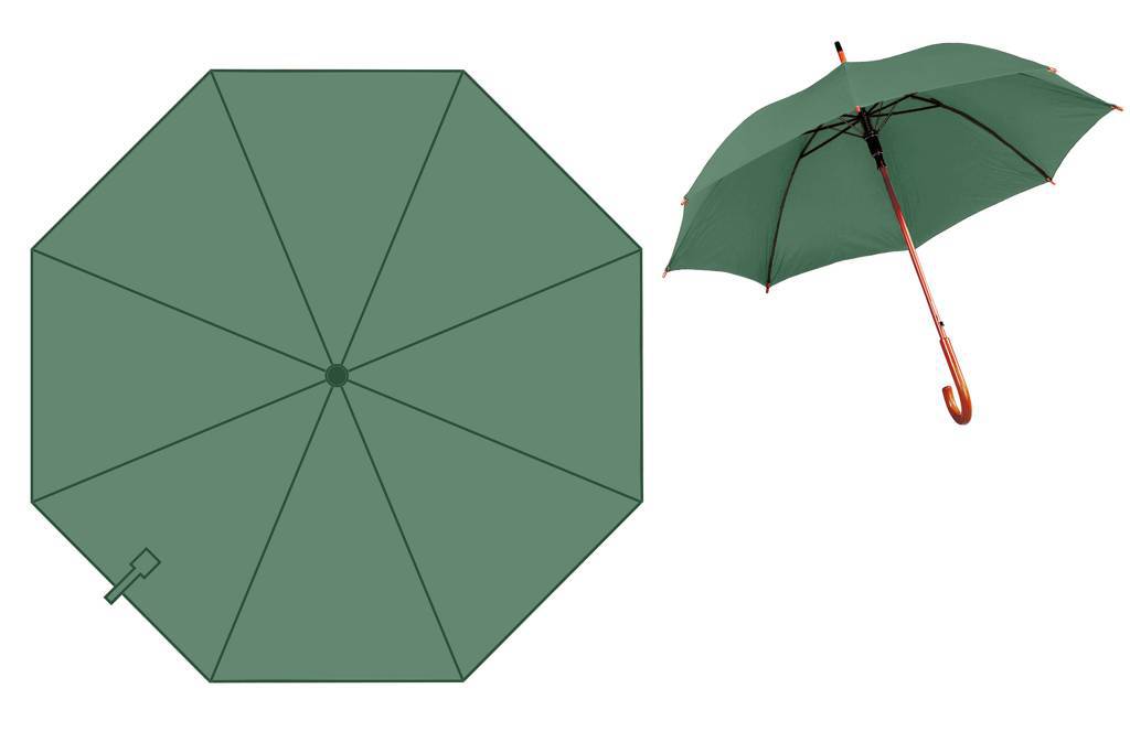 Parapluie personnalisé automatique 100cm - Winnipegosis - Zaprinta Belgique