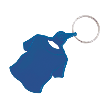 Porte-clés en forme de T-shirt en plastique - Lessard-le-National - Zaprinta Belgique
