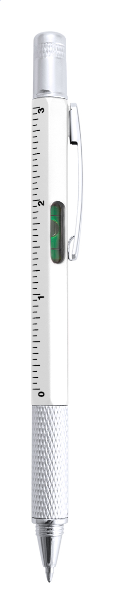 Fixpen Kugelschreiber mit Schraubendreher, Wasserwaage und Logo