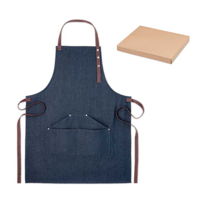 Denim Keukenschort - Heist-op-den-Berg