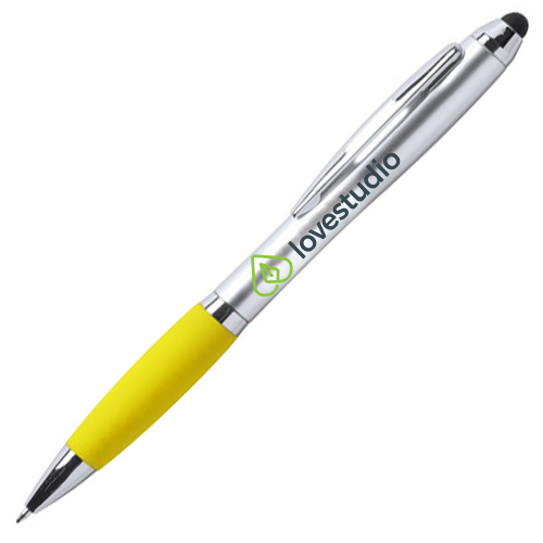 Stylo personnalisé lumineux rotatif - Ussel