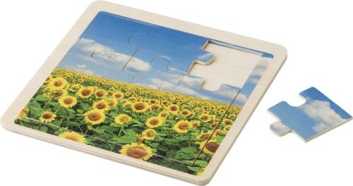 Houten negen-delige puzzel - Londerzeel